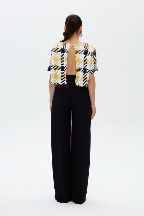 BACKLESS CROP TOP